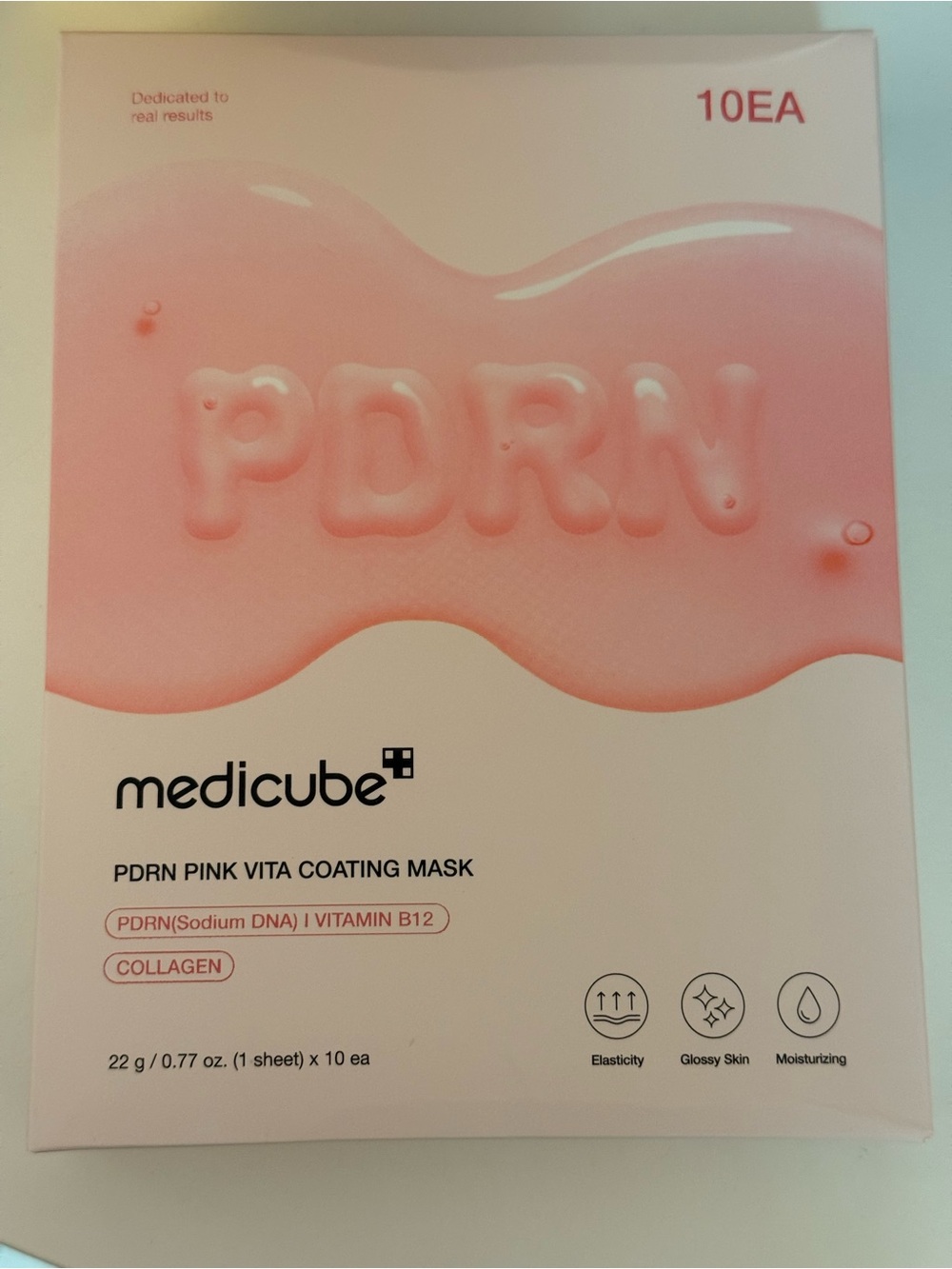 Medicube PDRN Pink Vita Coating Sheet Mask Set 10 Count New In Box K-Beauty